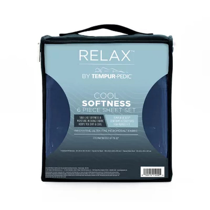 Tempurpedic Relax Cool Softness Sheet Set (Assorted Sizes and Colors)