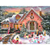 Sunsout a Happy Christmas 1000 Pc Jigsaw Puzzle 45440