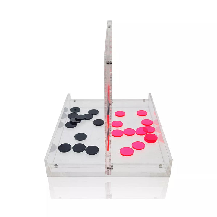 Ondisplay Luxe Acrylic Four in a Row Game W/Acrylic Storage Box