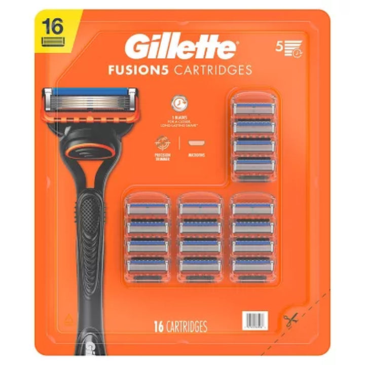 Gillette Fusion5 Men'S Razor Cartridges, 16 Ct.