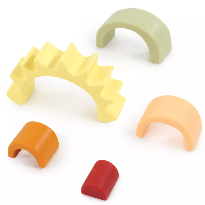 Hudson Baby Silicone Toy Arches, Sun, One Size