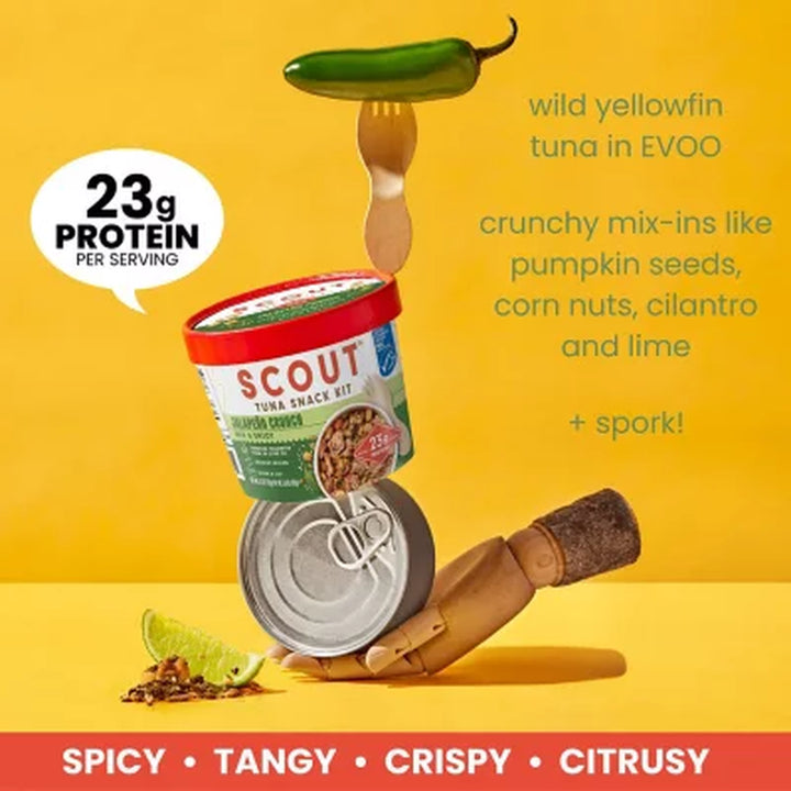 Scout Tuna Snack Kit 5.1Oz., 3Ct,