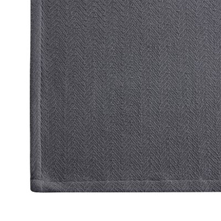 Member'S Mark Solid Cotton Chevron Blanket, 106" X 94" (Assorted Colors)