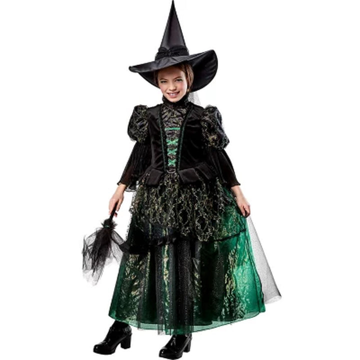 Wizard of Oz Wicked Witch Kids Premium Costume