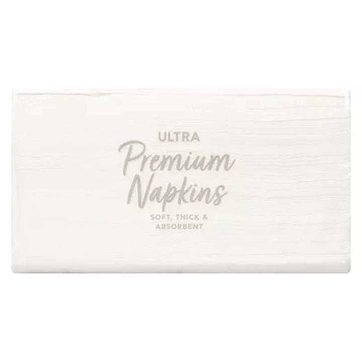 Member'S Mark Premium White 2-Ply Napkins, 13" X 12.7" 110/Pk., 6 Pk