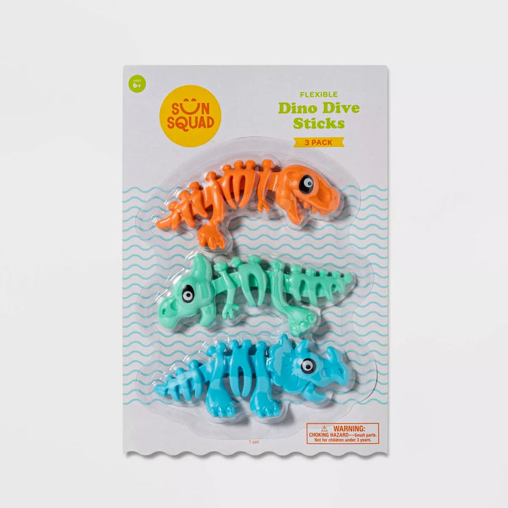 Dino Diver 3Pk - Sun Squad™