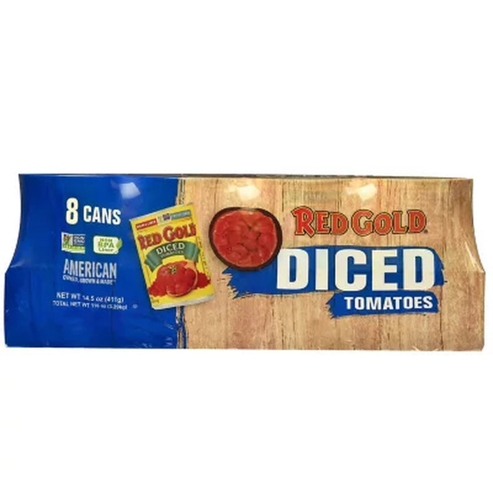 Red Gold Diced Tomatoes 14.5 Oz., 8 Pk.