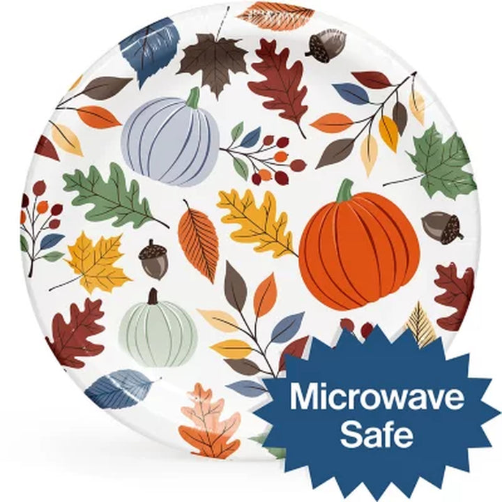 Member'S Mark Fall Dinner Paper Plates 10", 85 Ct.