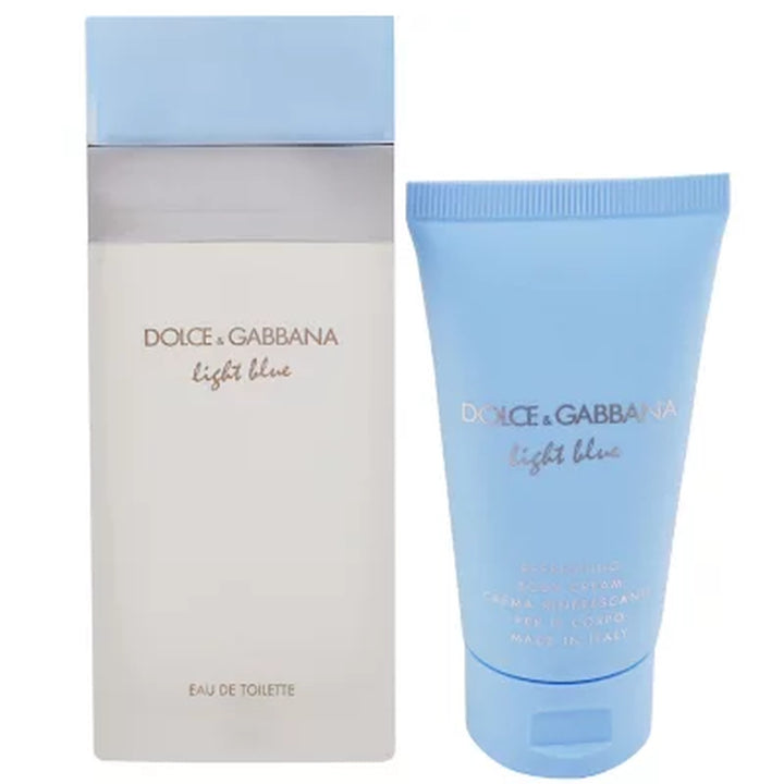 Dolce & Gabbana Light Blue Eau De Toilette 2-Piece Gift Set, 3.3 Oz. Spray + 1.7 Oz. Body Lotion