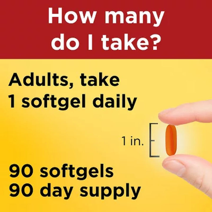 Nature Made Coenzymeq10 Softgels, 400 Mg, 90 Ct.