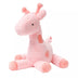 Lambs & Ivy Snuggle Jungle Pink Giraffe Plush Stuffed Animal Toy - Snuggles