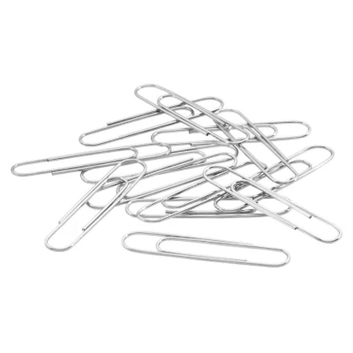 ACCO Recycled Paper Clips, 90% Recycled, Smooth, Jumbo, 100/Box, 8 Pack