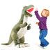 PREXTEX Giant Plush Dinosaur T-Rex Jumbo Cuddly Soft Dinosaur Toys, Multicolored