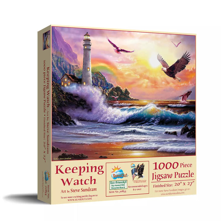 Sunsout Keeping Watch 1000 Pc Jigsaw Puzzle 70854