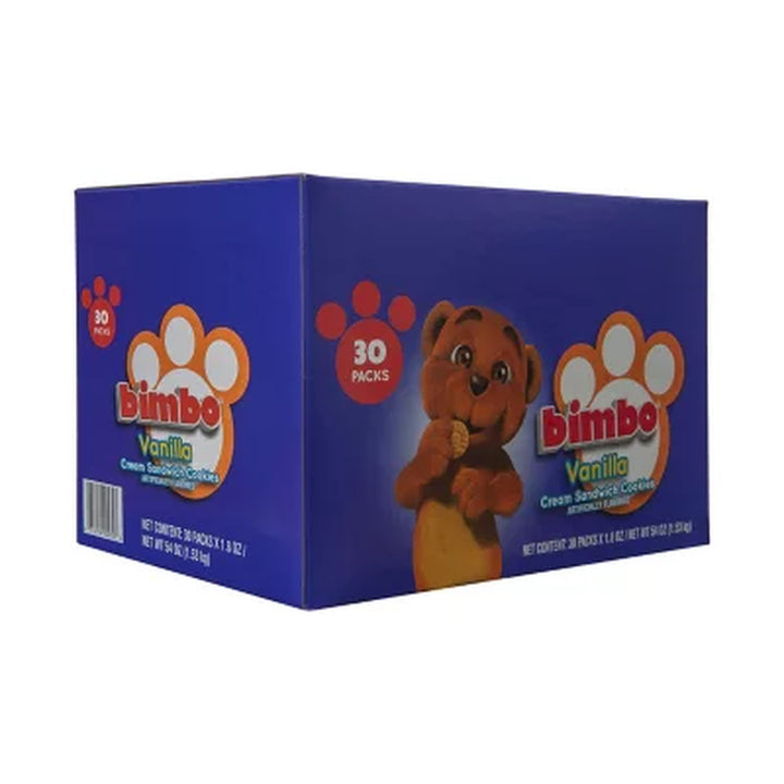 Bimbo Vanilla Creme Sandwich Cookies 30 Ct.