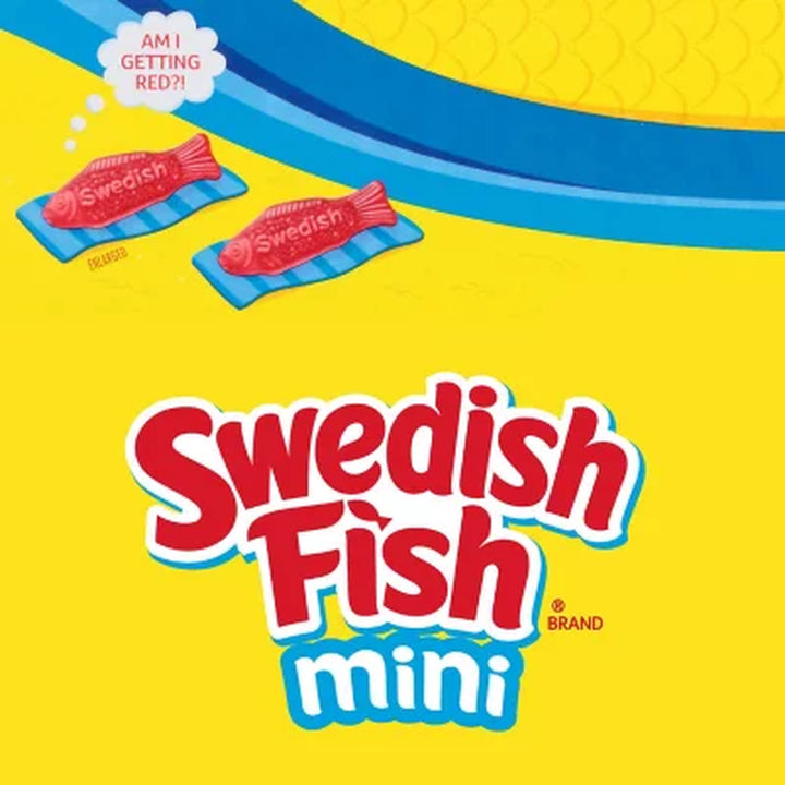 Swedish Fish Mini Soft and Chewy Candy, 3.5 Lbs.