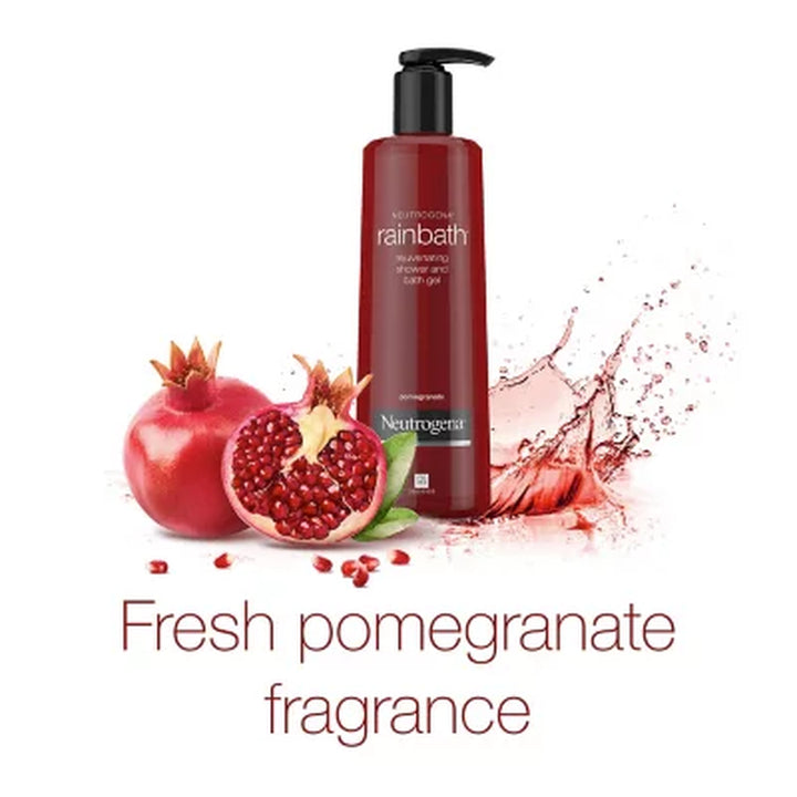 Neutrogena Rainbath Rejuvenating Shower and Bath Gel, Pomegranate, 40 Oz.