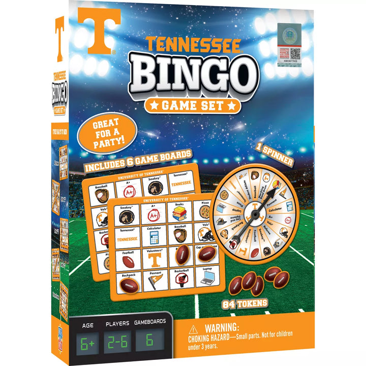 Masterpieces Kids Games - NCAA Tennessee Volunteers Bingo.