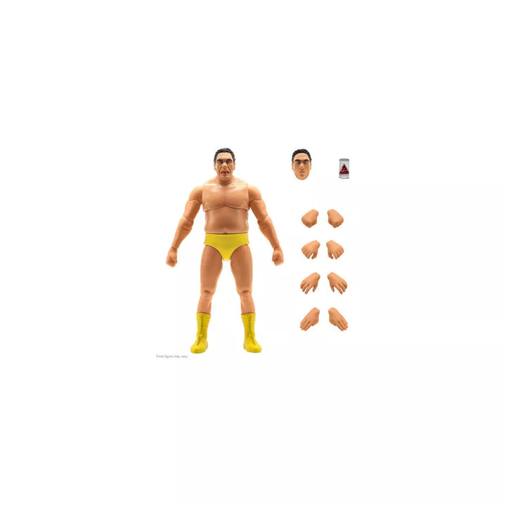 Super7 - Andre the Giant ULTIMATES! Figure - Andre (Yellow Trunks)