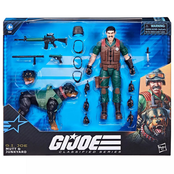 G.I. Joe Classified Series Mutt and Junkyard Action Figure Set - 2Pk