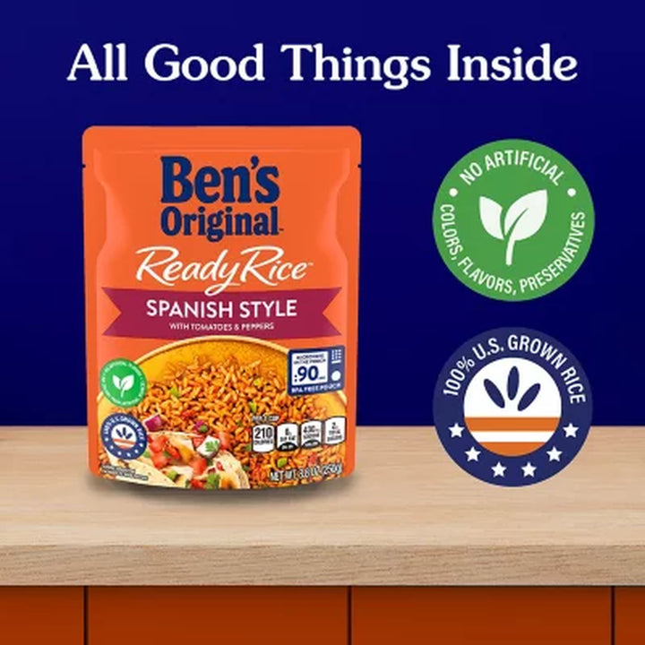 Ben'S Original Ready Rice Spanish Style Flavored Rice, 8.8Oz, 6 Pk.