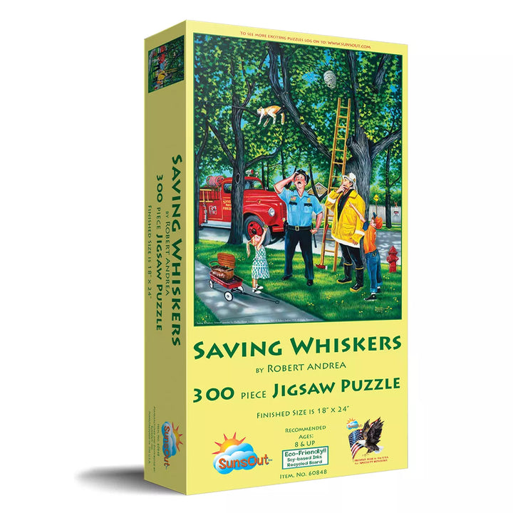 Sunsout Saving Whiskers 300 Pc Jigsaw Puzzle 60848