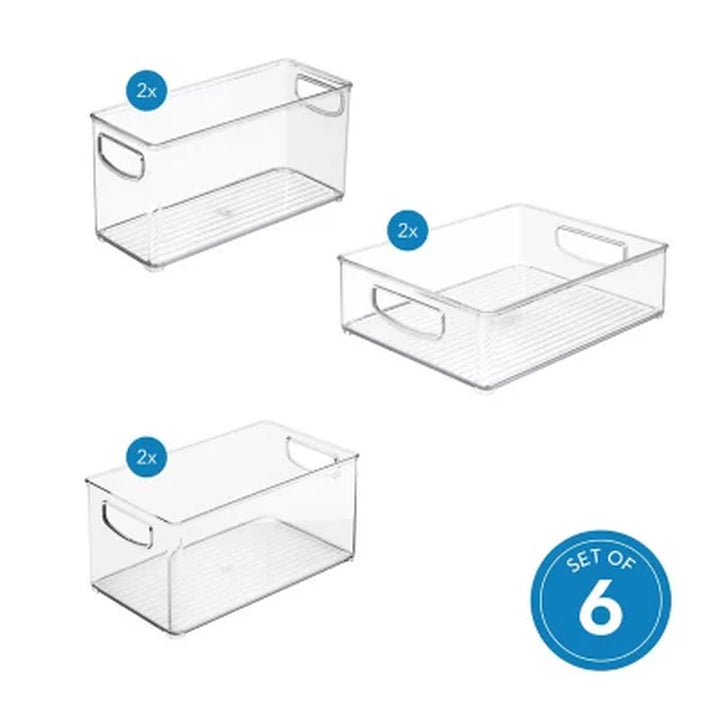 Idesign 6-Piece Recycled Kitchen Organization and Storage Set