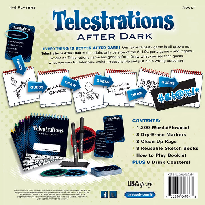 Telestrations after Dark Board Game