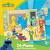 Masterpieces 24 Piece Jigsaw Puzzle for Kids - Sesame Street School Time.