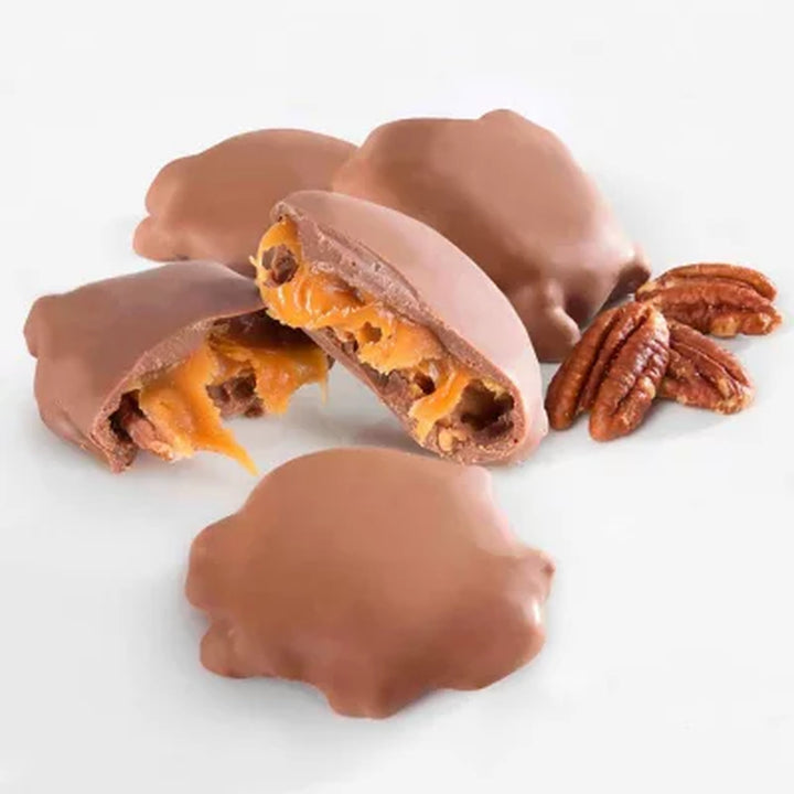 Milk Chocolate Caramel Pecan Clusters, 5 Lbs