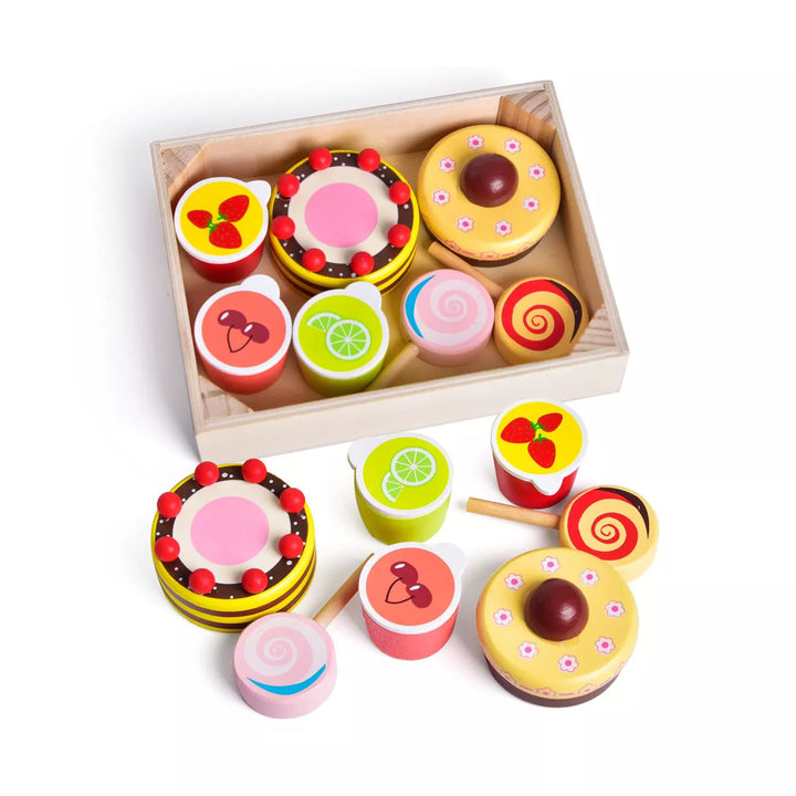 Fun Little Toys Wooden Desserts Set