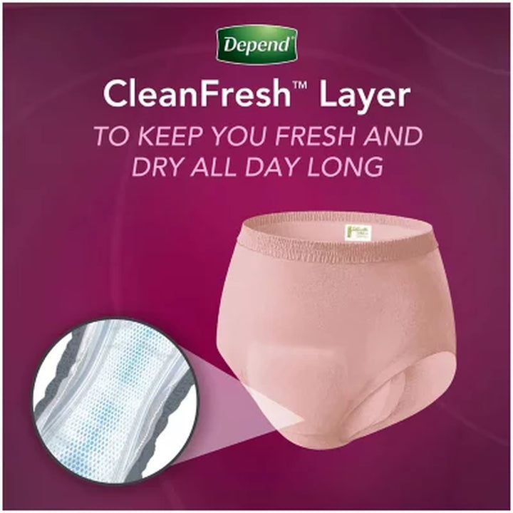 Depend Silhouette Incontinence Underwear for Women, Maximum Absorbency - Choose Your Size