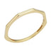 14K Polished Yellow Gold Geometric Ring