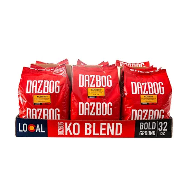 Dazbog Roasters Bold Whole Bean Coffee, KO Blend 32 Oz.
