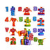 SYNCFUN 10Pcs Number Bots Toys for Kids Educational Toy Action Figure Learning Toys, Number Robots Toys, Educational Toy