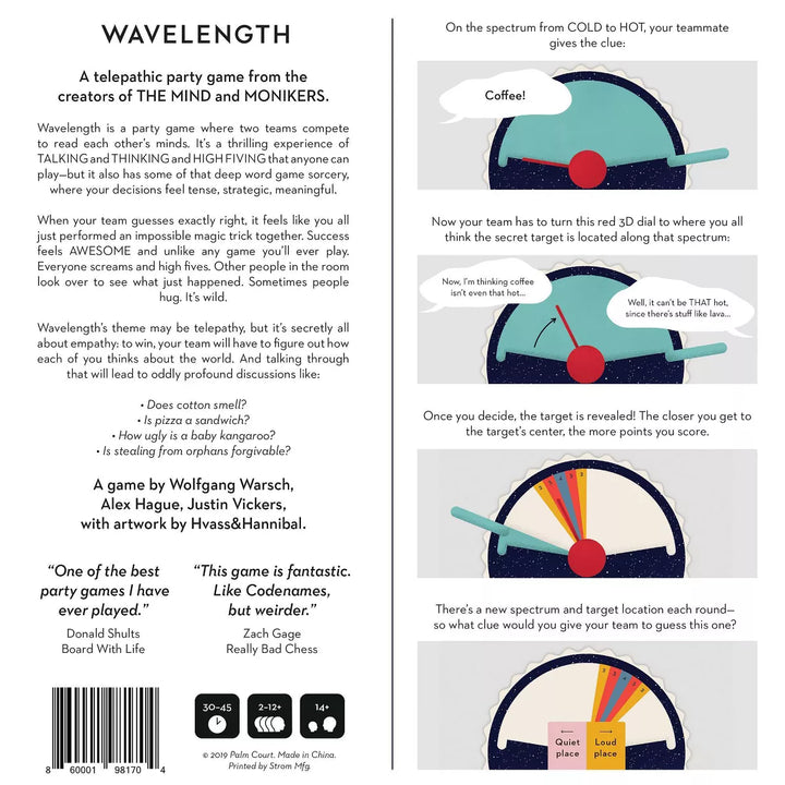 Asmodee Wavelength Board Game