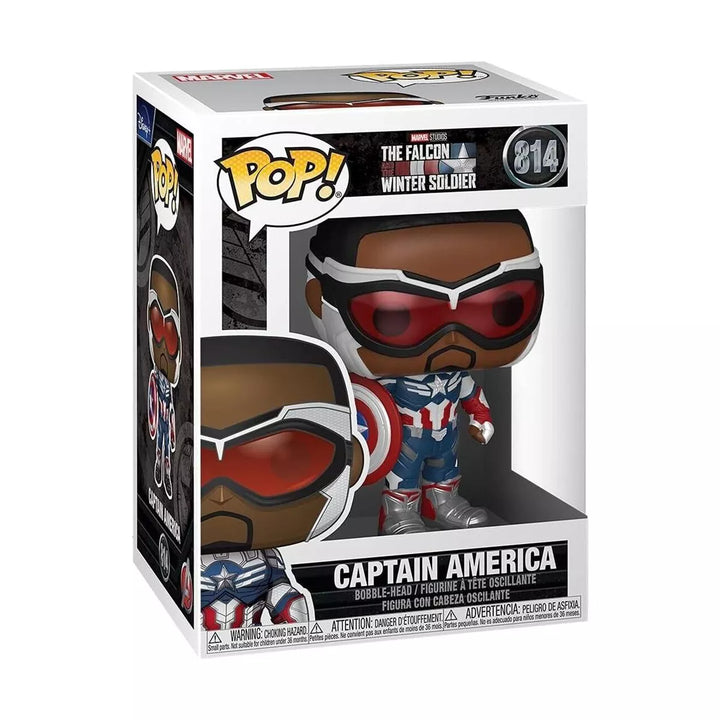 Funko POP Marvel: Falcon and the Winter Soldier - Captain America Vinyl Figure #814 #51630