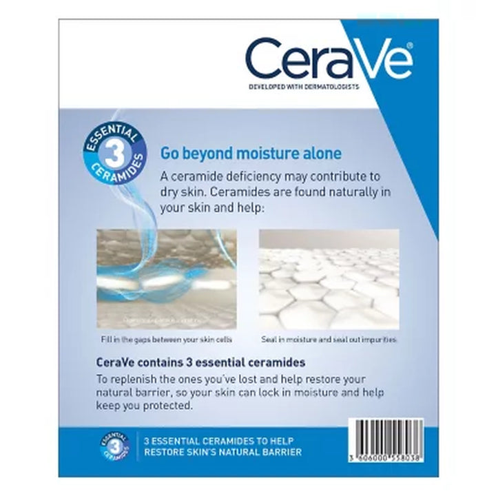 Cerave Daily Moisturizing Lotion, Normal to Dry Skin, 12 Oz., 2 Pk.