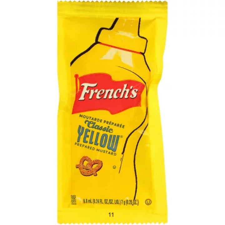 French'S Mustard Single-Serve Packets 5.5 G., 500 Ct.