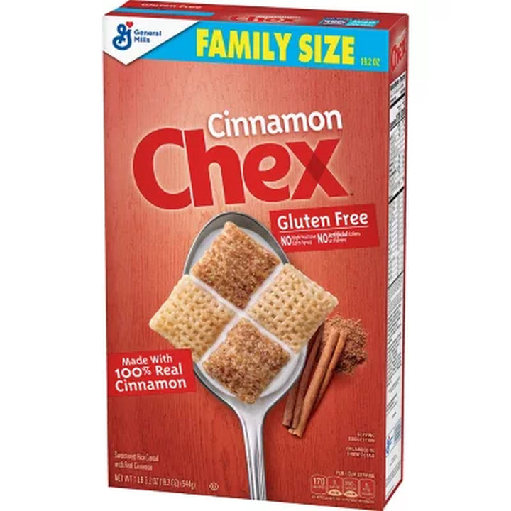 Chex Gluten-Free Breakfast Cereal, Cinnamon 2 Pk.