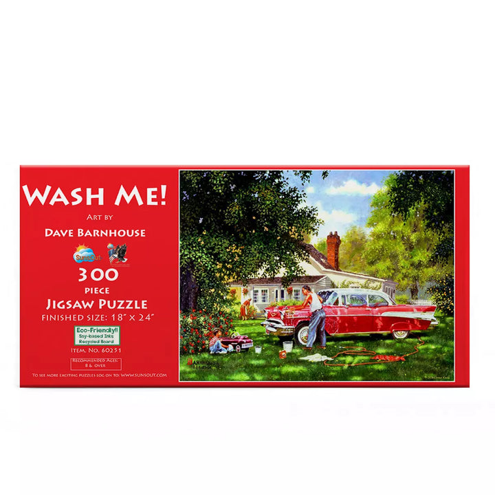 Sunsout Wash Me 300 Pc Fathers Day Jigsaw Puzzle 60251