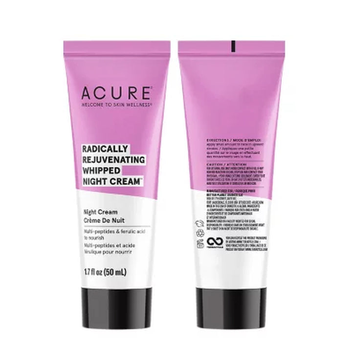 ACURE Radically Rejuvenating Set-Night Cream & SPF-30 Day Cream 1.7 Fl. Oz., 2 Pk.