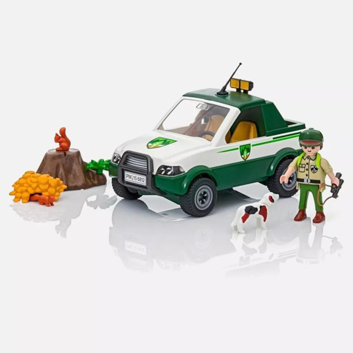 Playmobil Playmobil 6812 Country Forest Ranger Pick up Truck Building Set