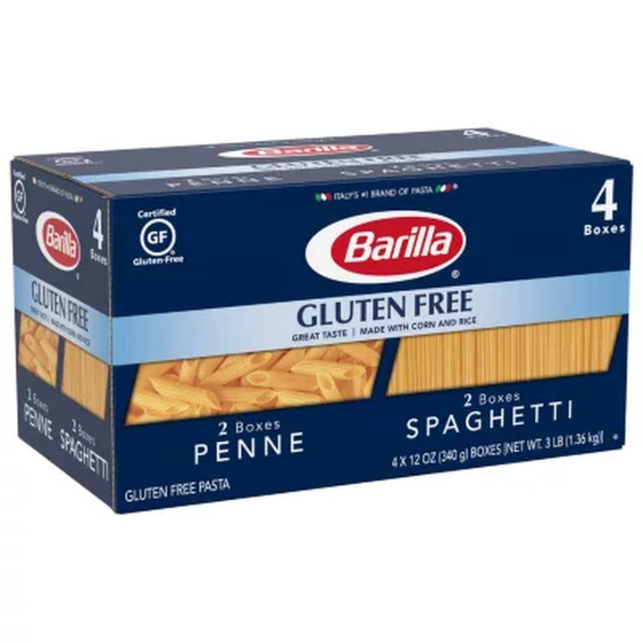 Barilla Gluten-Free Pasta, Variety Pack (12 Oz., 4 Pk.)