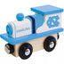 Masterpieces Officially Licensed NCAA UNC Tar Heels Wooden Toy Train Engine for Kids.