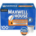 Maxwell House Breakfast Blend Light Roast K Cup Coffee Pods 100 Pk.