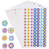 Bright Creations 2730 Teacher Stickers, Small Reward Chart Stars Stickers for Kids, Students, 91 X 30 Sheets