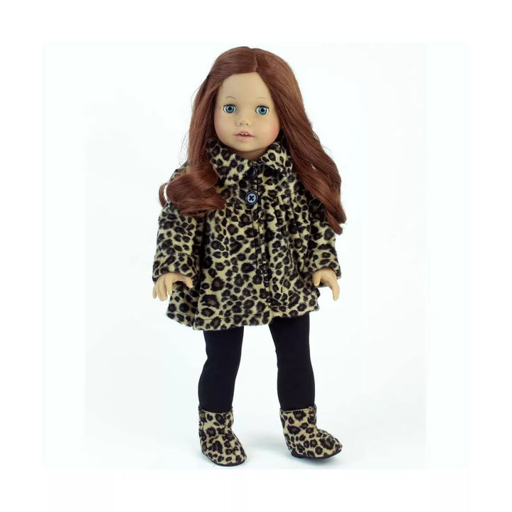 Sophia’S Doll Coat, Hat, Leggings, and Boots Set for 18" Dolls