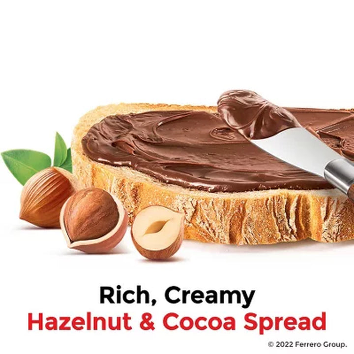 Nutella Hazelnut Spread with Cocoa for Breakfast, 2Pk.