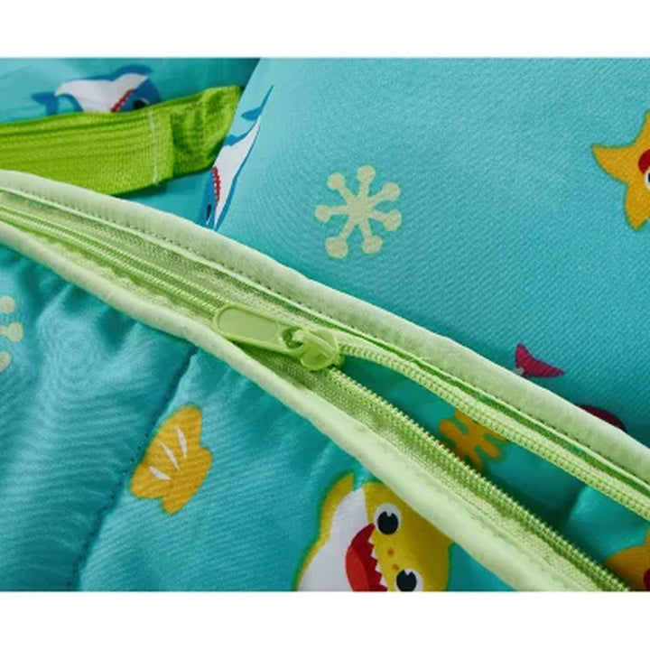 Baby Shark Nap Mat with Removable Blanket